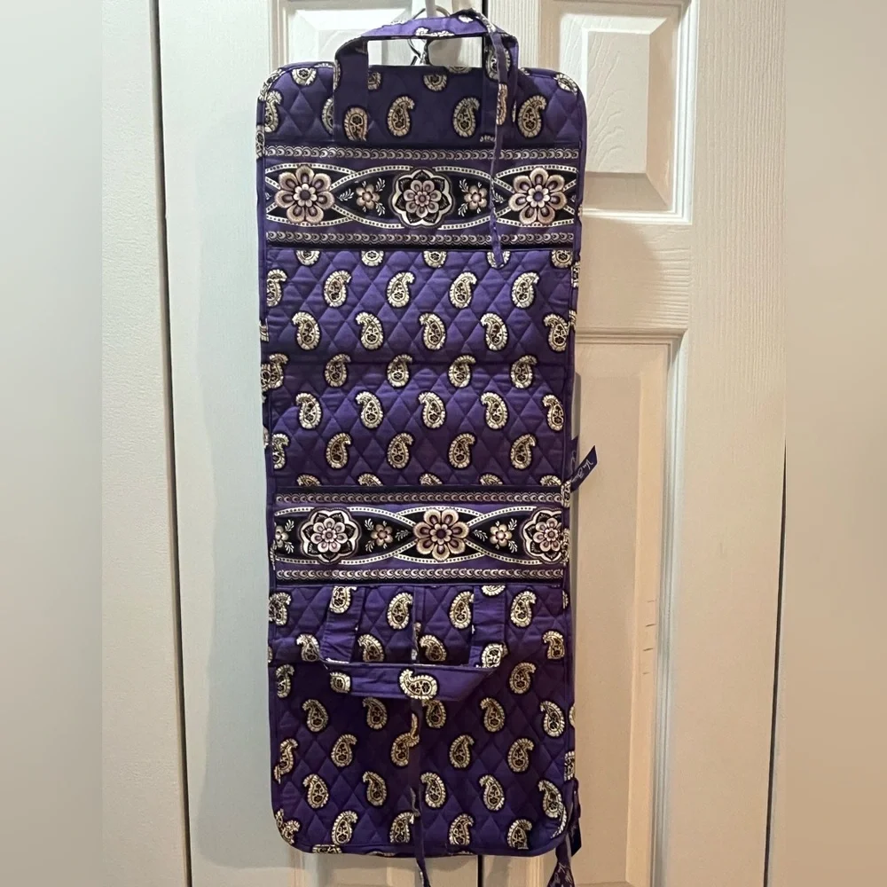 Vera Bradley purple paisley